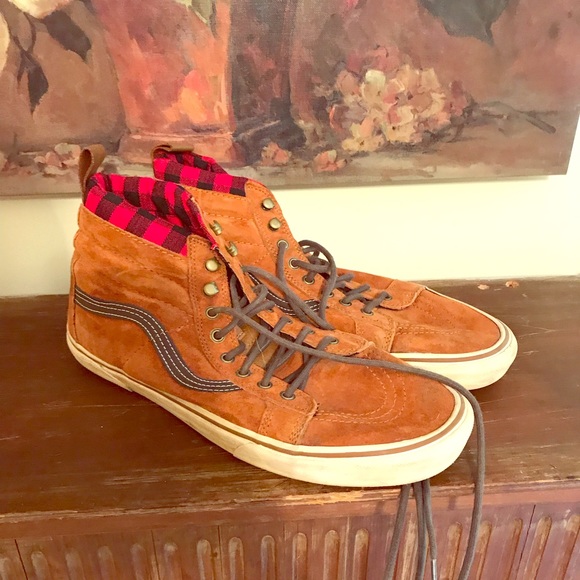 flannel vans shoes